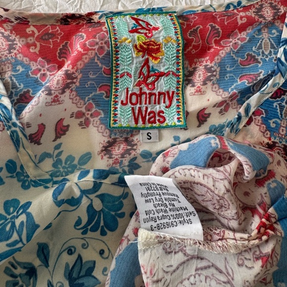 Johnny was women’s blouse Size S - Picture 5 of 7